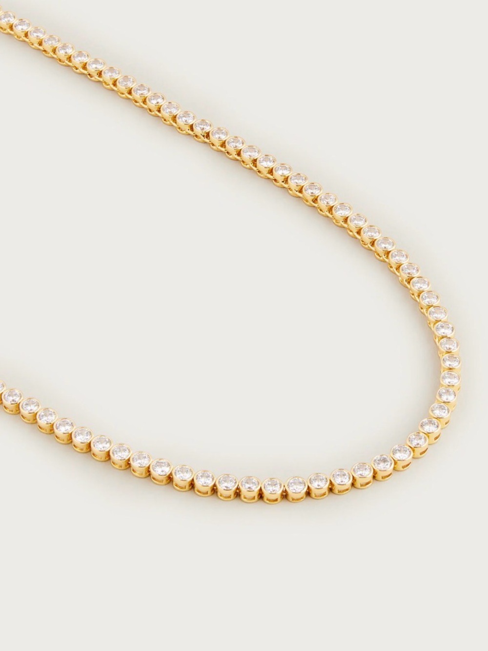 Gold Crystal Tennis Bracelet - Women Jewelry